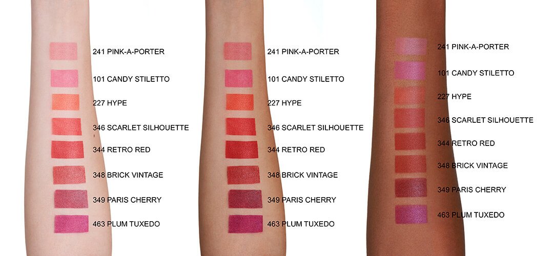 Lipstick Color Riche Matte Arm Swatch